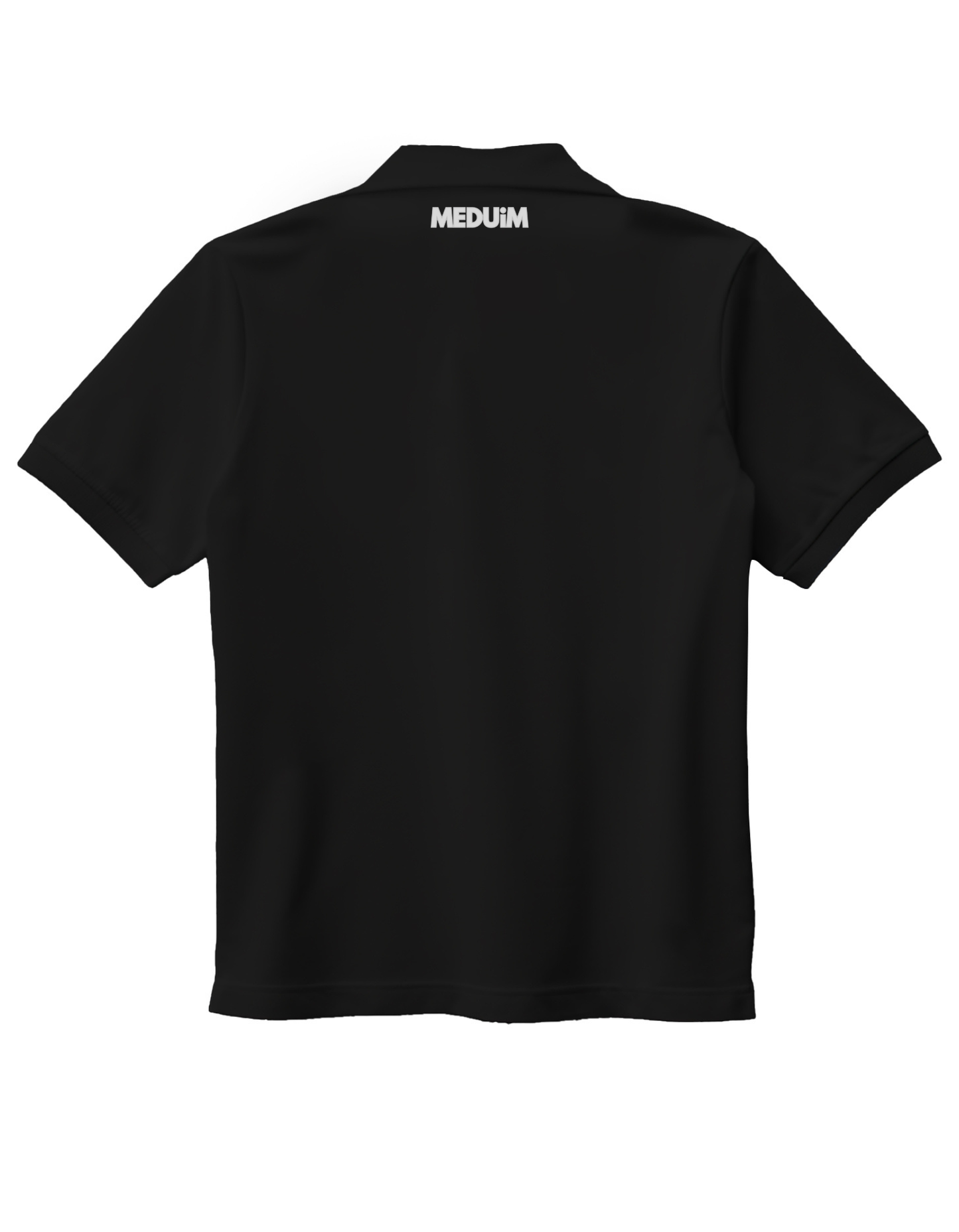 Limited Black Polo Collar Drops - Super Premium Double Bio Wash (200 GSM)